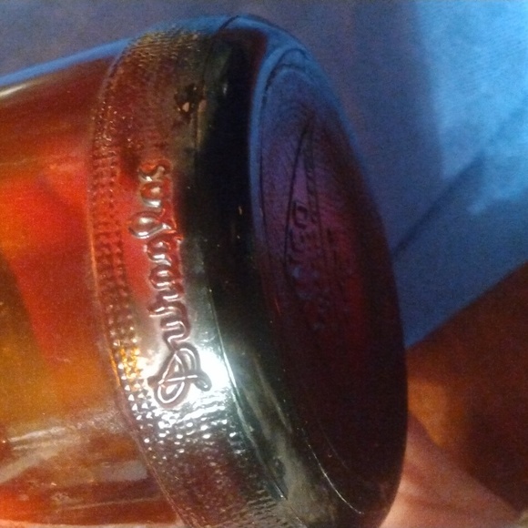 VTG LINCO Disinfects/Bleaches 32OZ Brown Glass Bottle - Picture 4 of 5